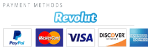 Pay with PayPal or Revolut